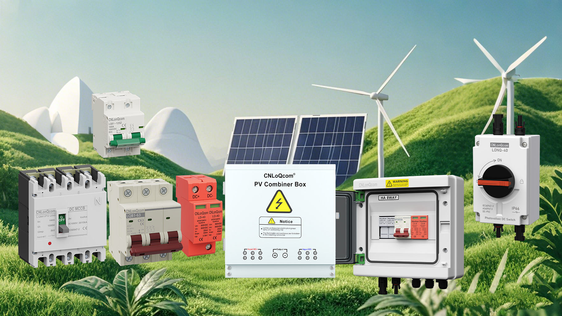 Tõhus ja usaldusväärne PV elektrilahendused - CNLonqcom annab teie rohelise energia tuleviku