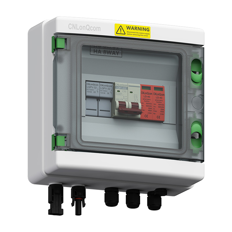 PV -kombineerimiskast 1 1 -ga DC500V