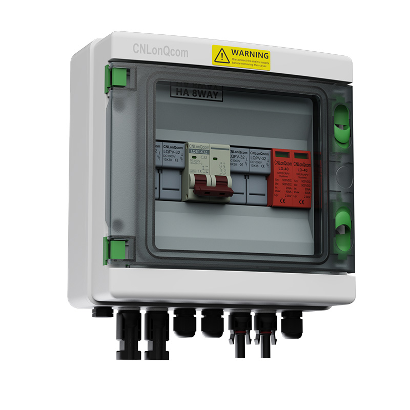 PV -kombineerimiskast 2 1 -ga DC500V